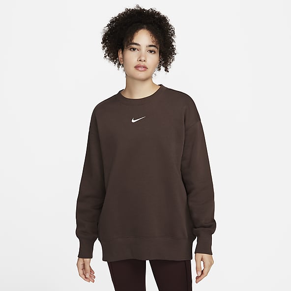 Nike crew neck jumper hot sale
